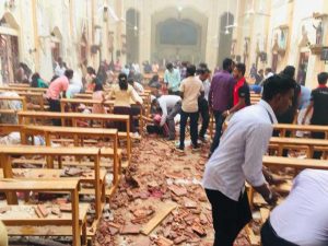 8 explosions reported; 207 dead including 27 foreigners, 500 injured as multiple blasts hit Sri Lanka Lanka 300x225
