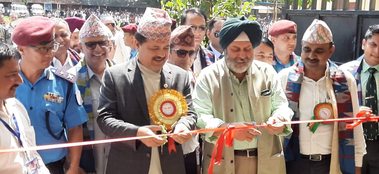 Attorney General of Nepal & Ambassador of India jointly inaugurated the School Building in Jhapa Photo 7