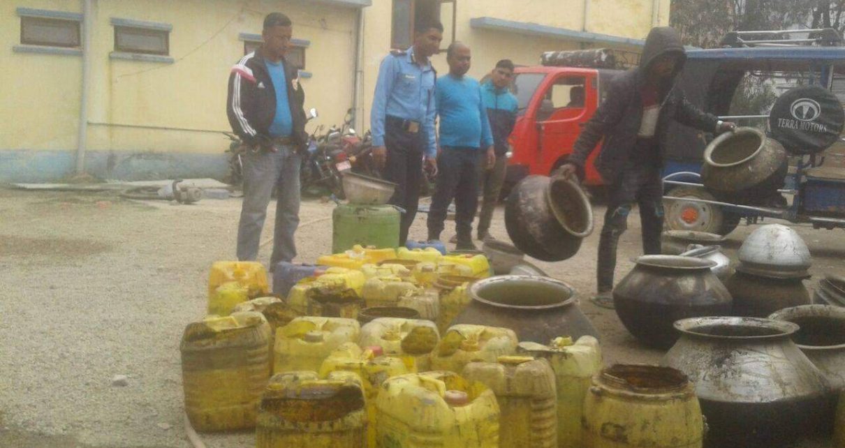 Say 'No' to illegal brewing : Siraha Police Received 803786670141649 1210x642