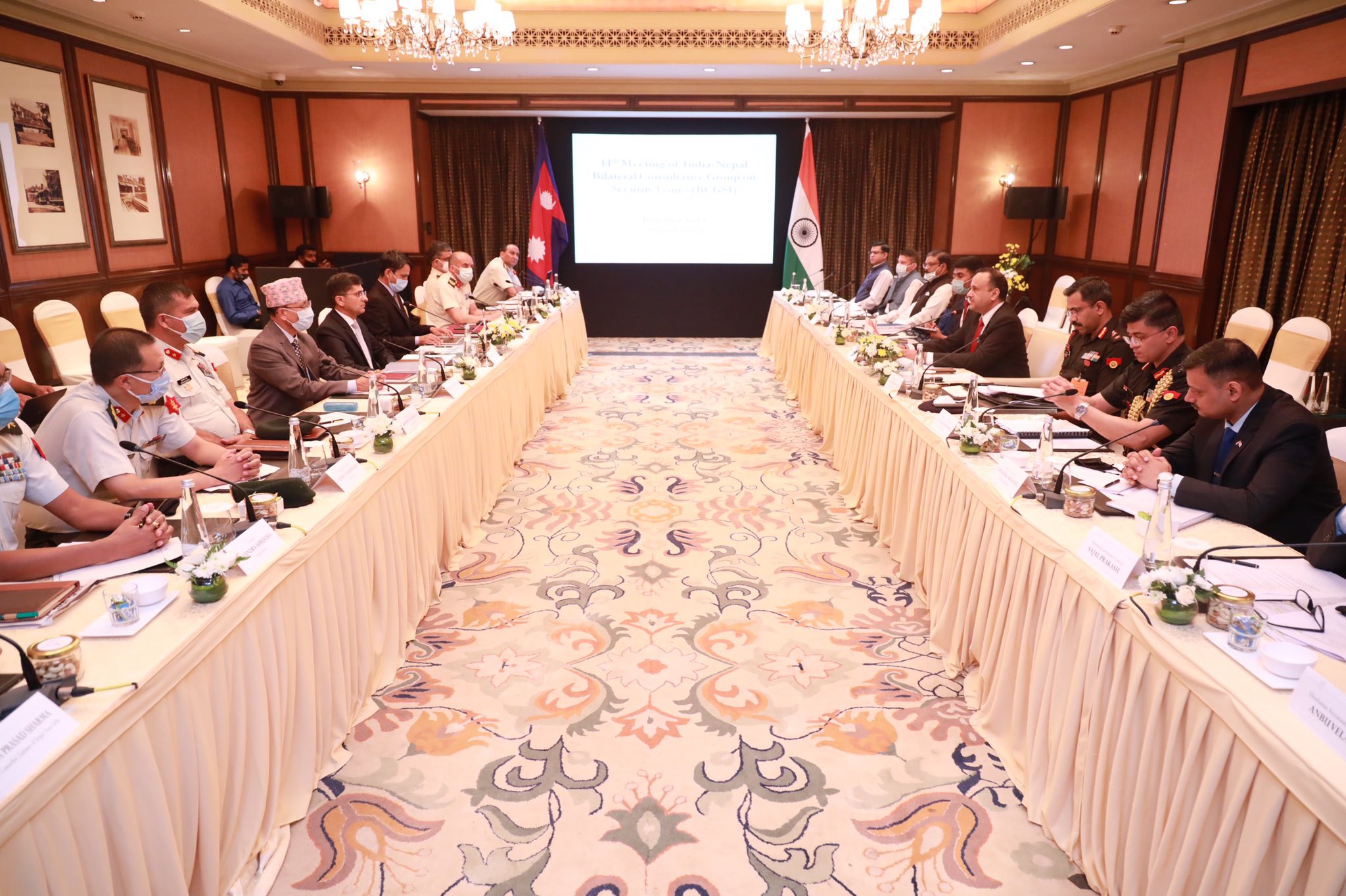 Fourteenth Meeting of the India-Nepal Bilateral Consultative Group on Security Issues 20211028 191638