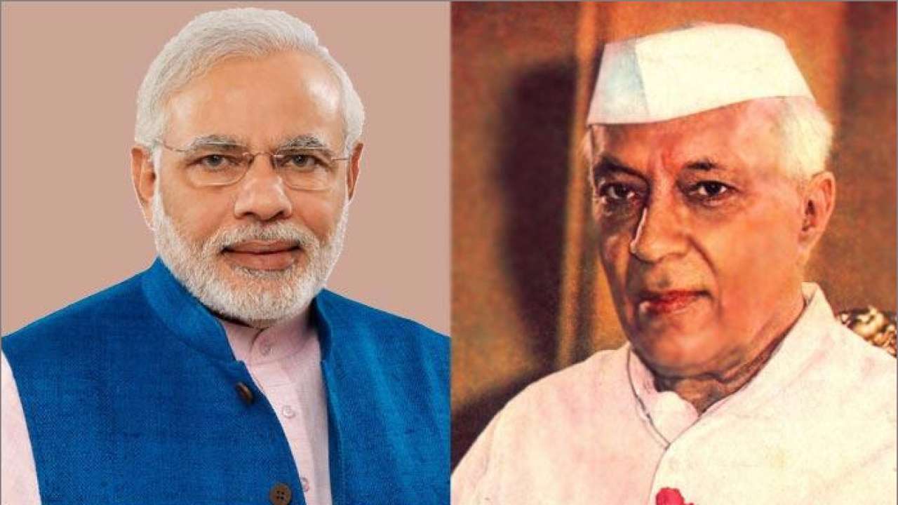 Alas, Jawaharlal Nehru were Narendra Mod ! : Vivekanand Jha 907988 Nehru Modi