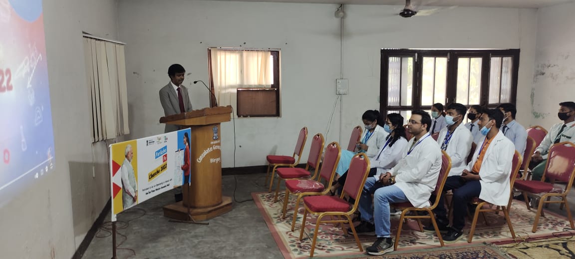 Live telecast of Pariksha Pe Charcha IMG 20220401 WA0128