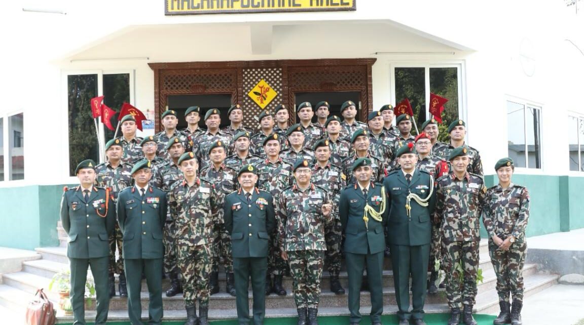 Indian Army General Upendra Dwivedi visit Pokhara, Felicitates Gallantry Awardees IMG 20241123 WA0051 1152x642