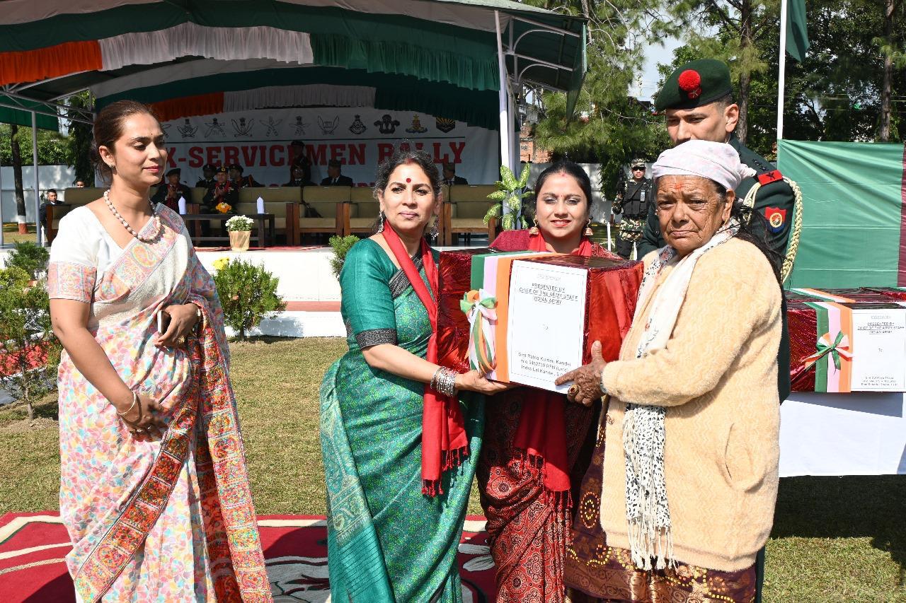 Indian Army General Upendra Dwivedi visit Pokhara, Felicitates Gallantry Awardees IMG 20241123 WA0052