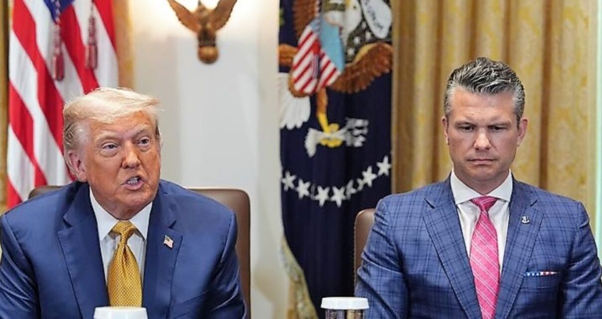 Donald Trump Defense Secretary Pete Hegseth 1210x642