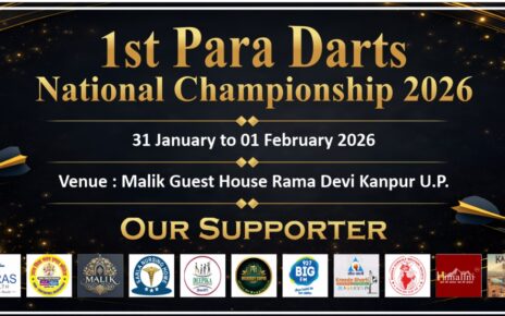 Two-Days National Para Darts Championship Begins in Kanpur on January 31 IMG 20260129 WA0020 464x290