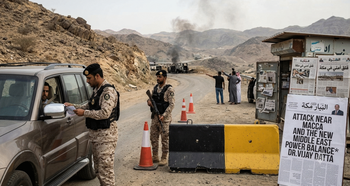 Attack near Macca and the New Middle East Power Balance : Dr.Vijay Datta 1789746730542