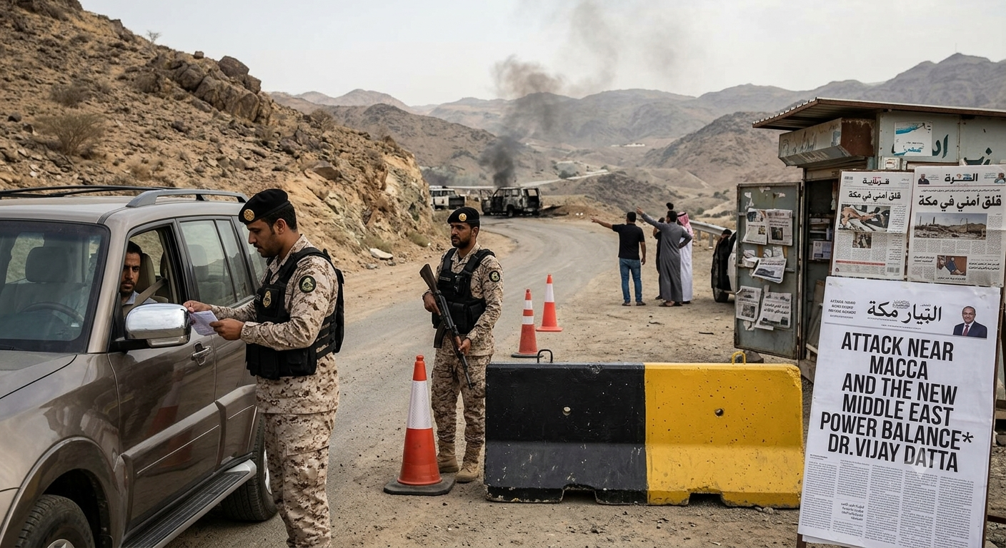 Attack near Macca and the New Middle East Power Balance : Dr.Vijay Datta 1789746730542