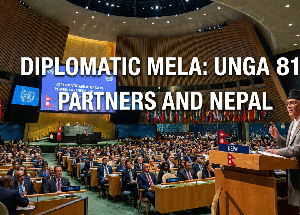 Diplomatic Mela: UNGA 81, Power, Partners, and Nepal : Dr.Vijay Datta 1790227321439