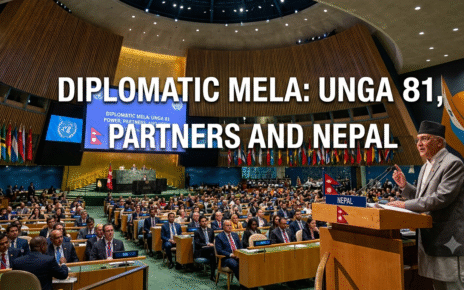 Diplomatic Mela: UNGA 81, Power, Partners, and Nepal : Dr.Vijay Datta 1790227321439
