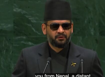 Dignity of Humanity Must Be With Us: PM Balendra Shah : Dr.Vijay Datta screenshot 20260925 065410 facebook